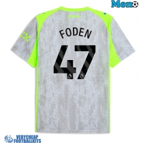 Manchester City Phil Foden #47 Replica Third Shirt 2025-26 Short Sleeve